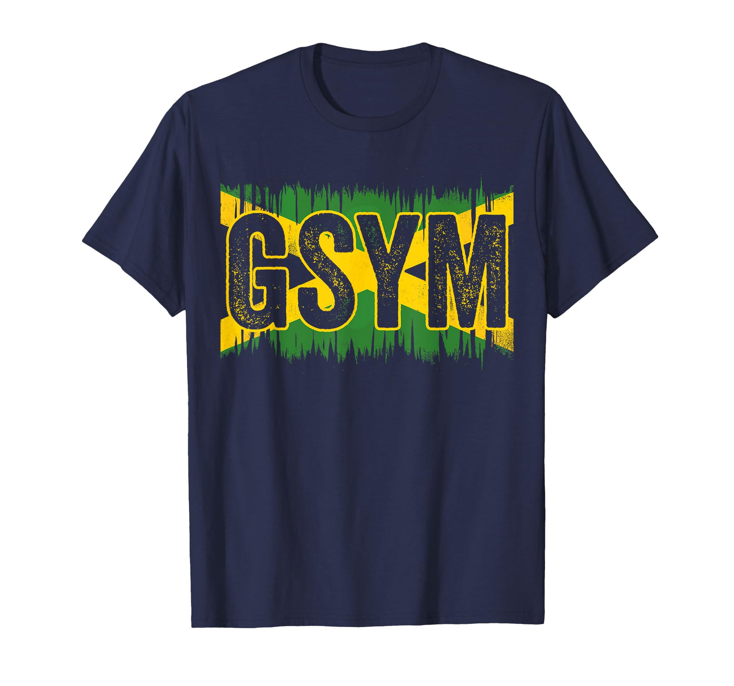 GSYM Go Suck Your, Jamaican Flag Local Patois Slang Men's T-Shirt