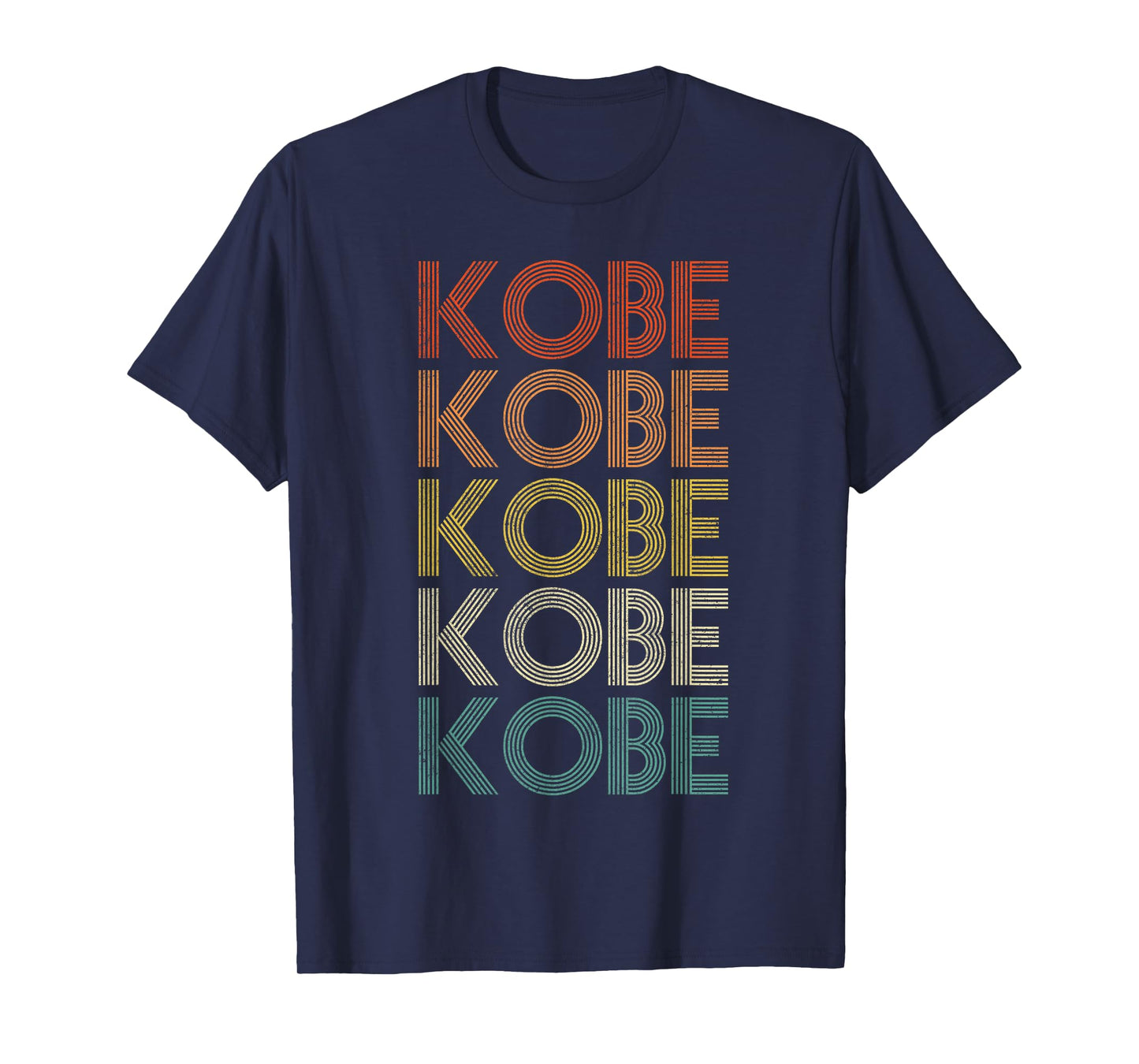 Kobe Tee-Tshirt Gifts Unisex-Adult Retro Kobe Bryant T-Shirt Black Small Short Sleeve T-Shirt