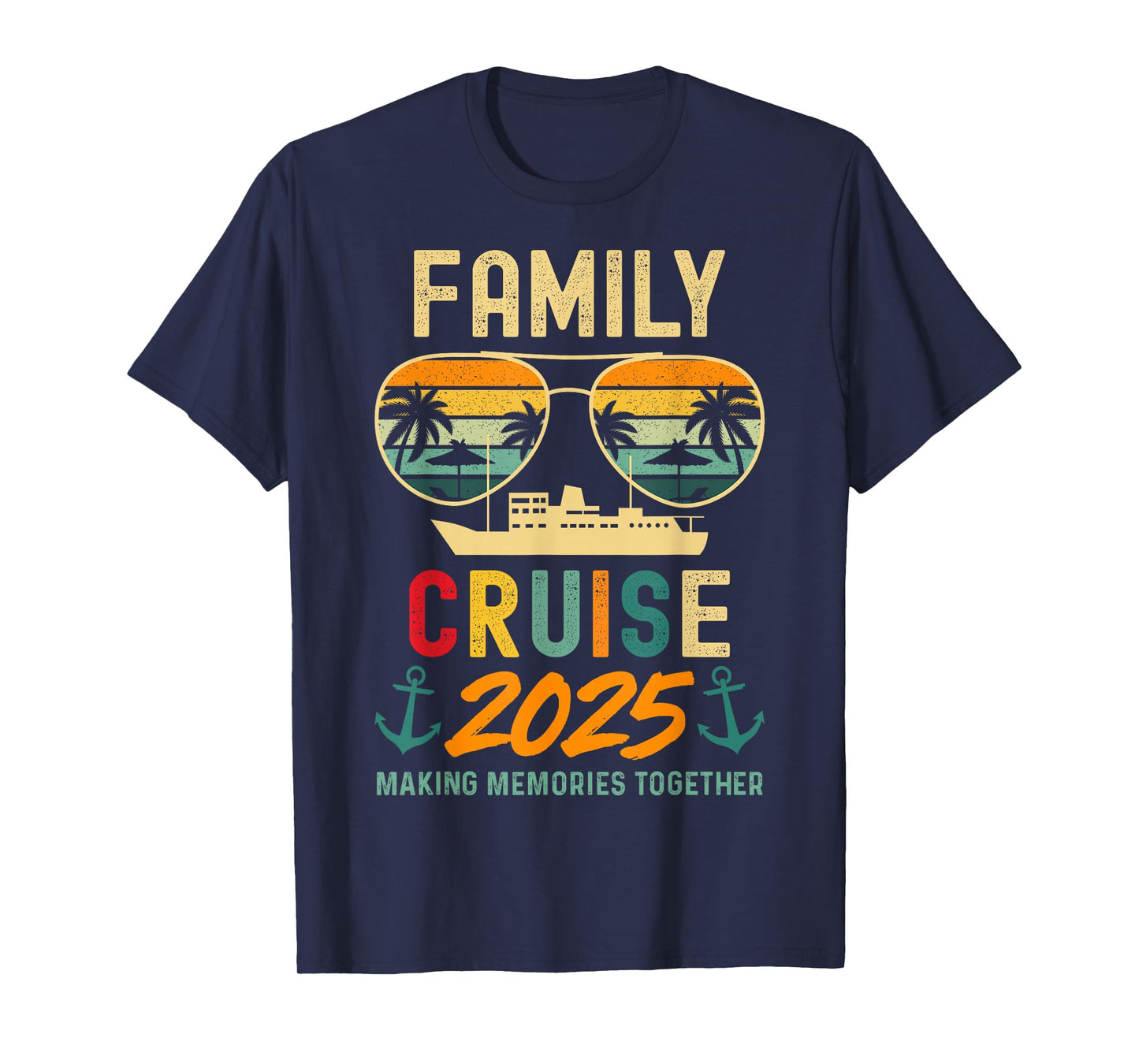 Family Cruise Shirts 2025 Summer Vacation Matching Group T-Shirt