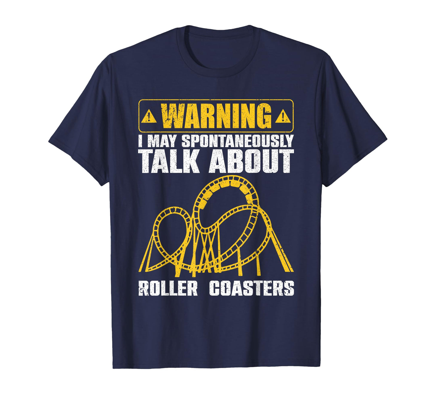 Cute Roller Coaster For Men Women Ride Rollercoaster Lovers T-Shirt