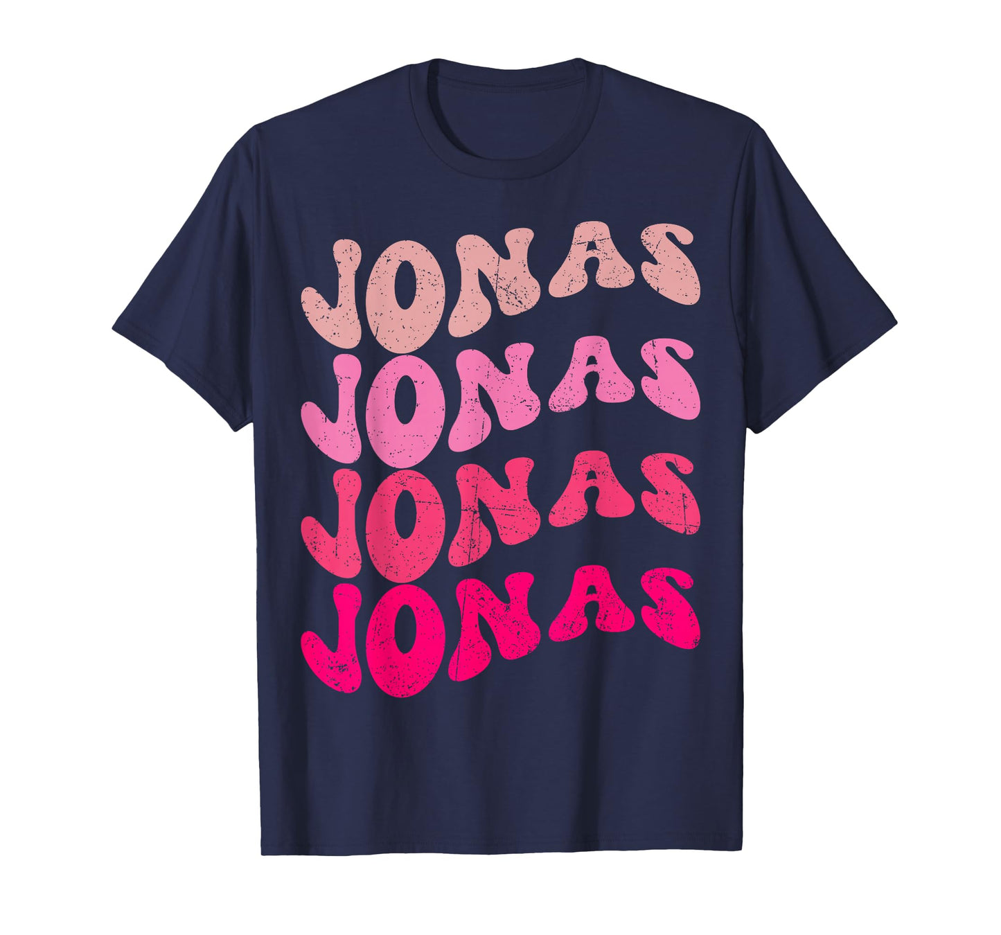 Jonas Family Name I Love My Jonas Personalized Vintage T-Shirt