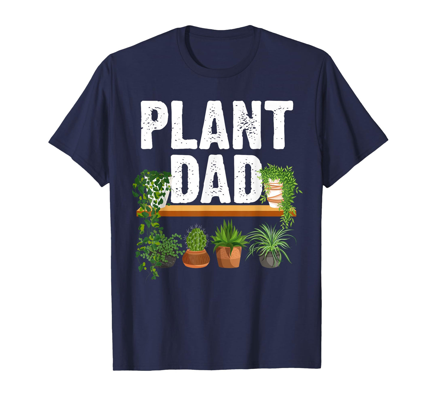 Funny Plant Dad Art For Daddy Men Papa Gardening Plant Lover T-Shirt