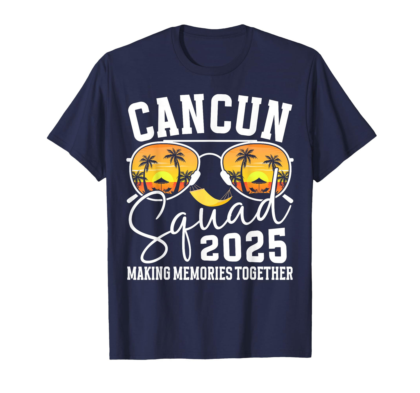 Cancun Vacation Squad 2025 Matching Family Vacation Group T-Shirt