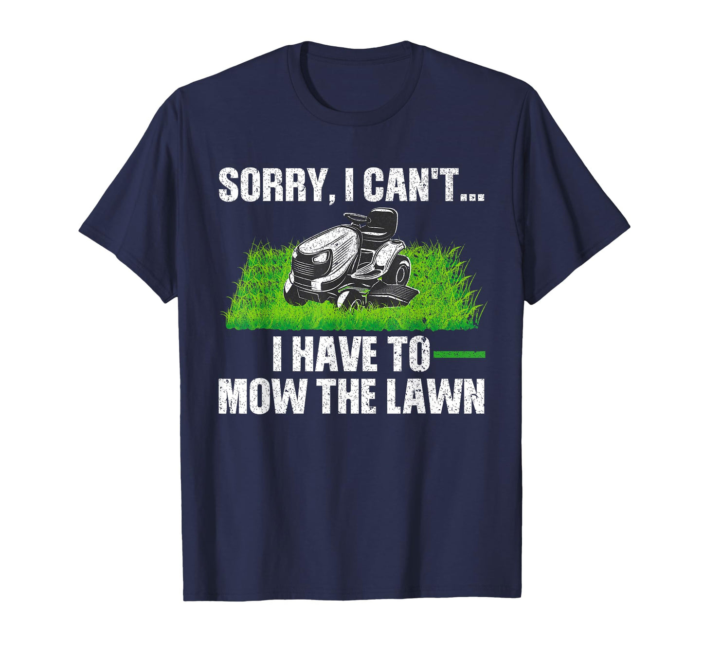 Lawn Mower Novelty For Men Women Kids Landscaper Lawn Mowing T-Shirt