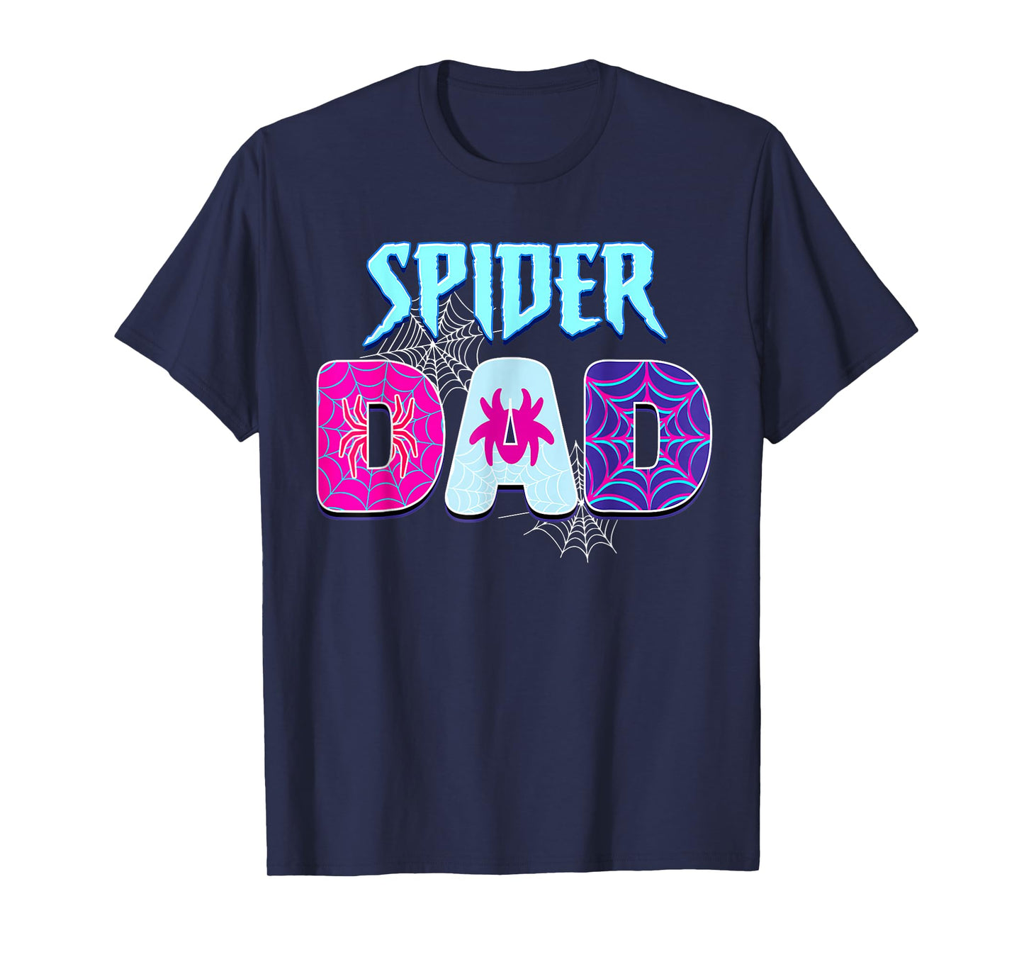 Parents Mom Spider Dad Mothers Day Matching Family Birthday T-Shirt
