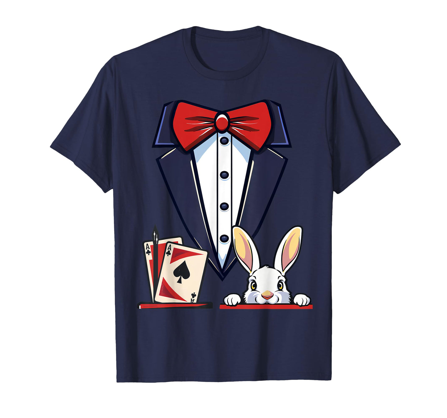 Magician Costume Halloween Magic Show Men Women Kids Boys T-Shirt