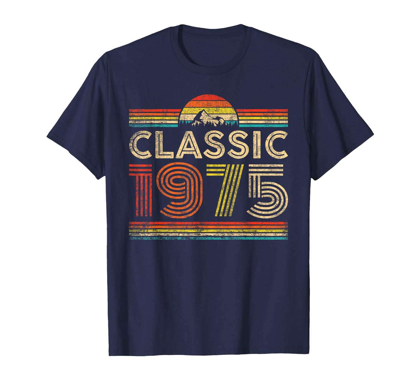 Classic 1975 Vintage 1975 Classic Year Men Women Birthday T-Shirt