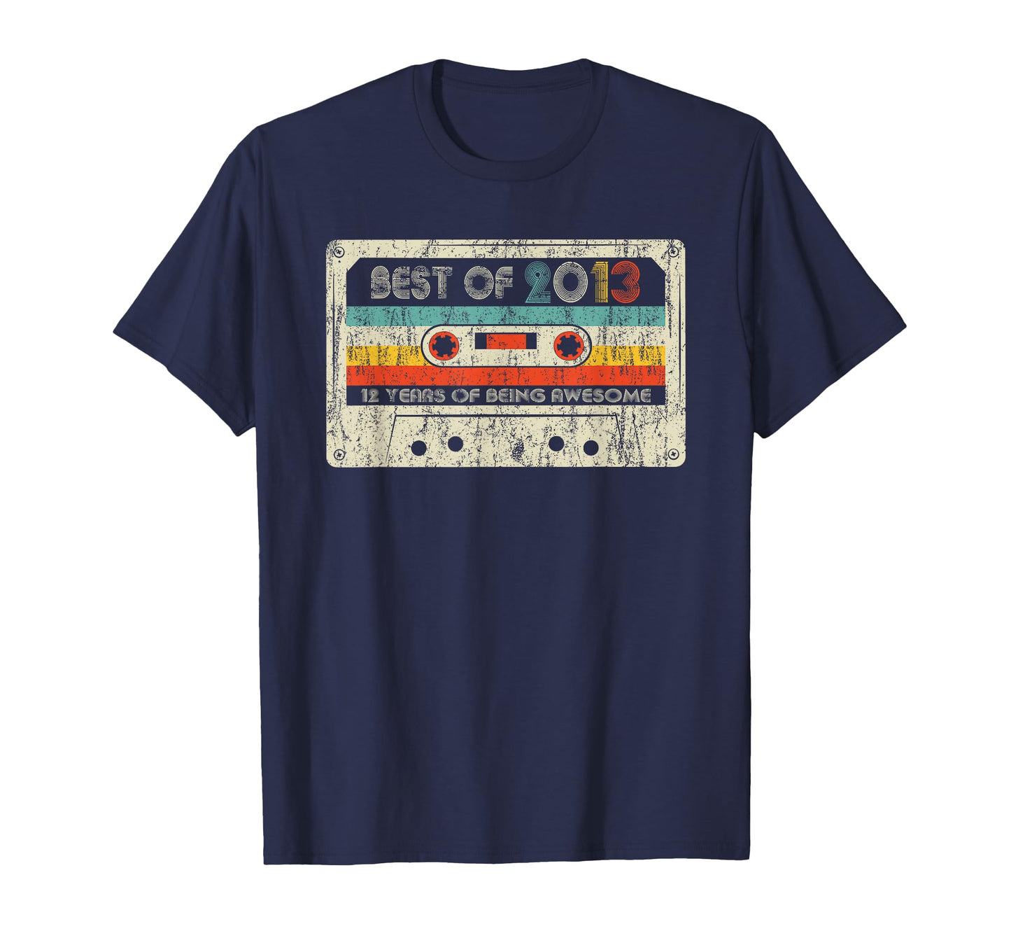 Best Of 2013 Classic Birthday 2013 Cassette Tape Vintage T-Shirt