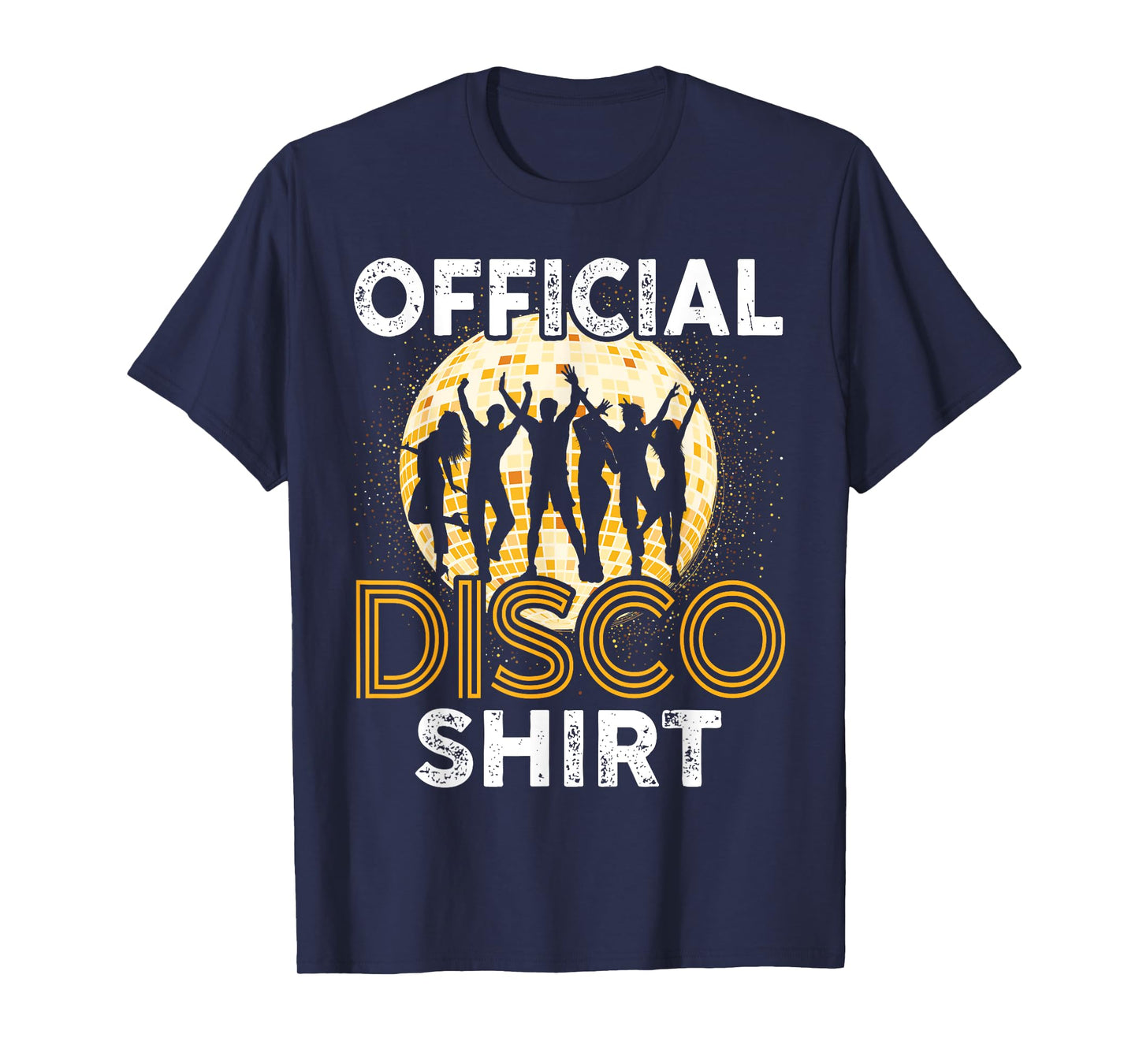 Disco Outfit Women Men, 70s & 80s Costume, Official Disco T-Shirt