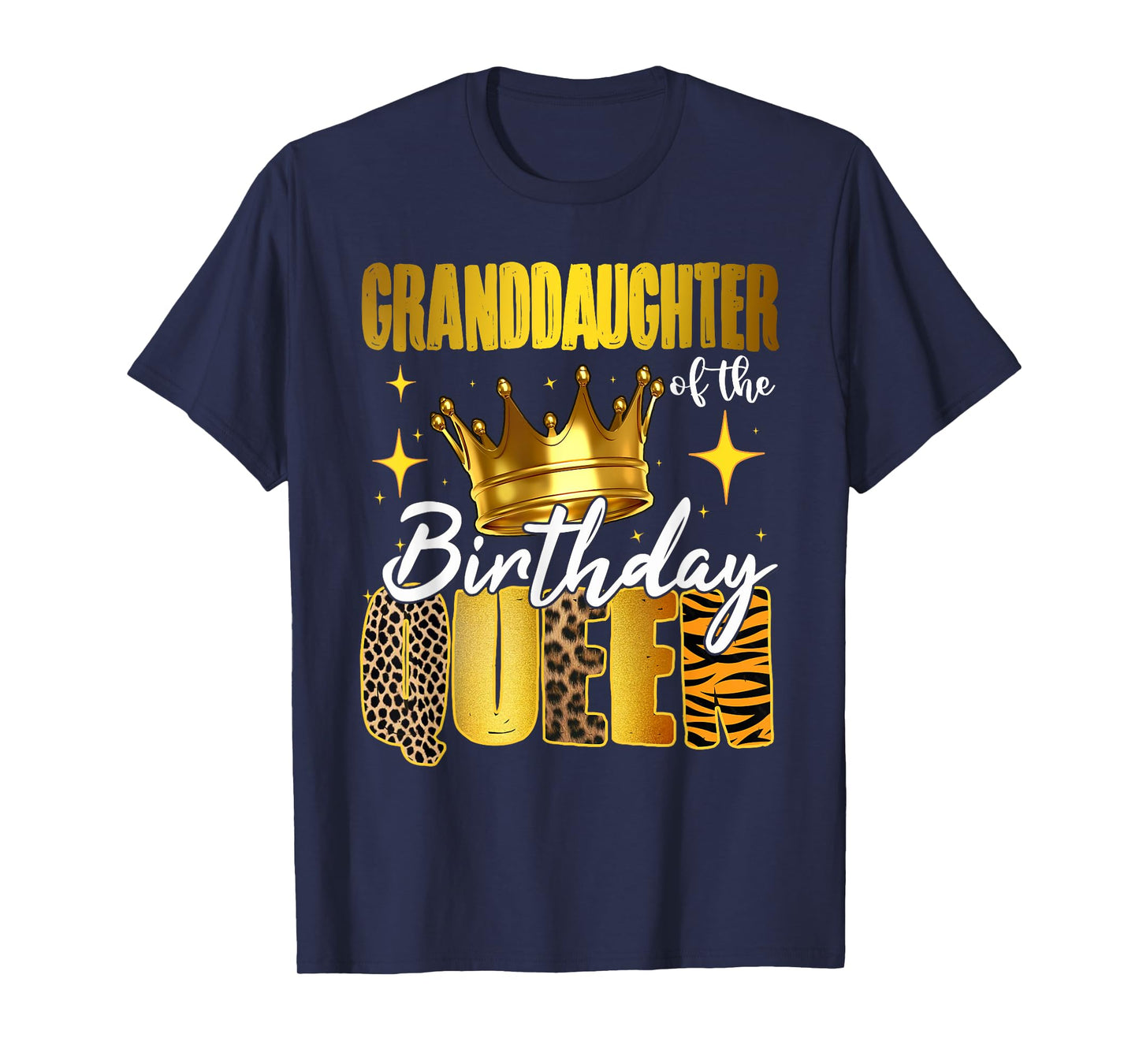 Granddaughter Of The Birthday Queen Women Bday Party Gift T-Shirt