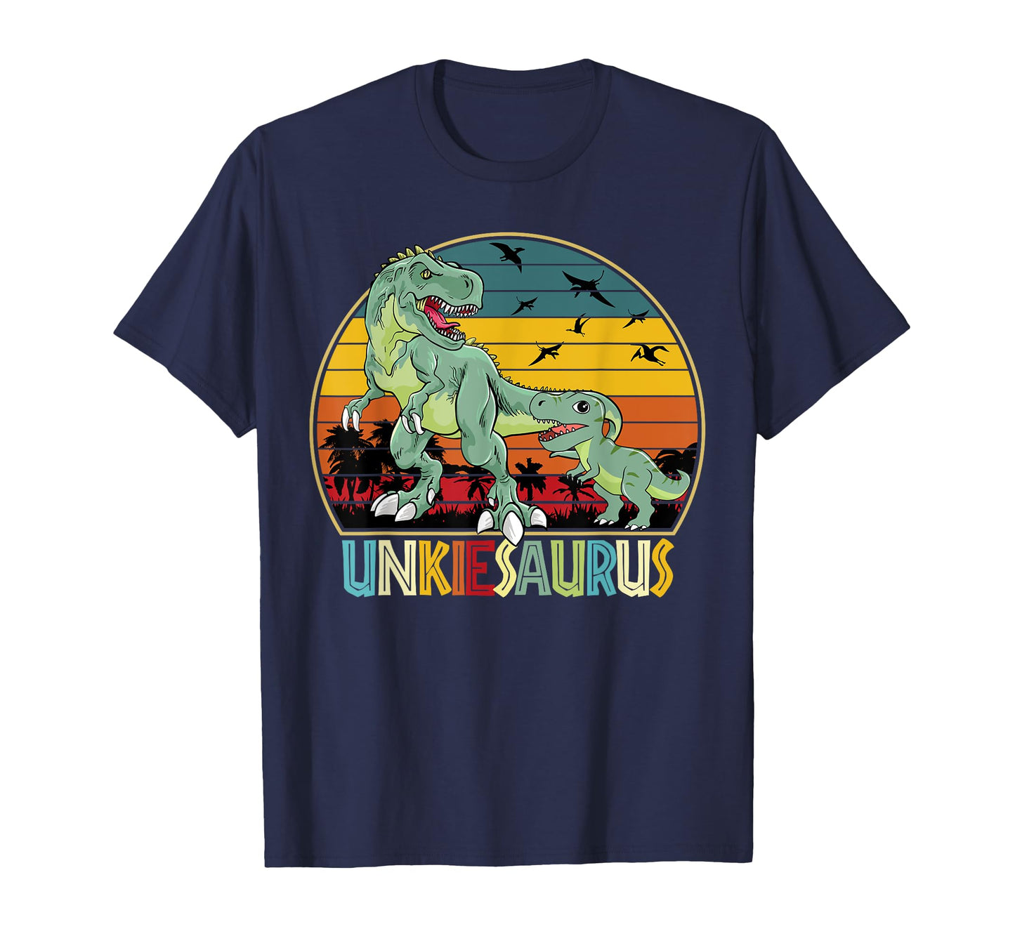 Unkiesaurus T Rex Dinosaur Uncle Saurus Family T-Shirt