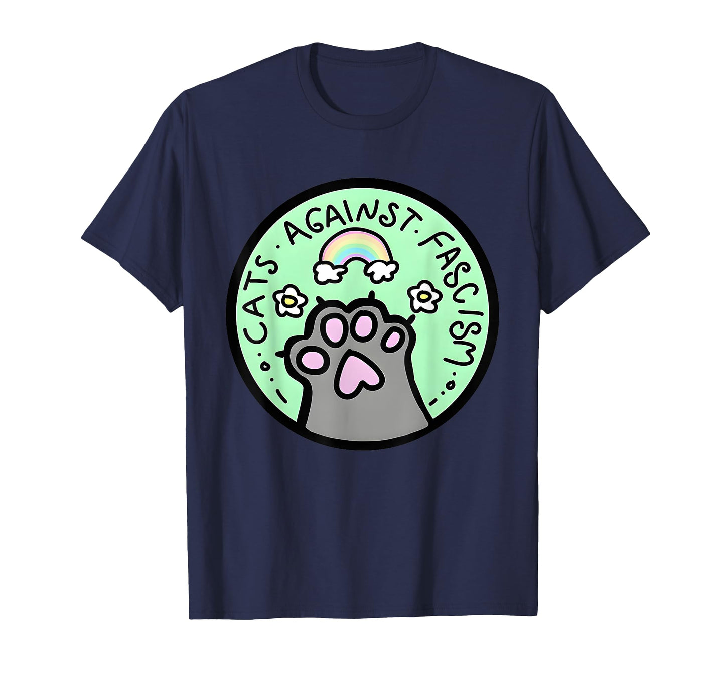 Cats Against Fascism T-Shirt