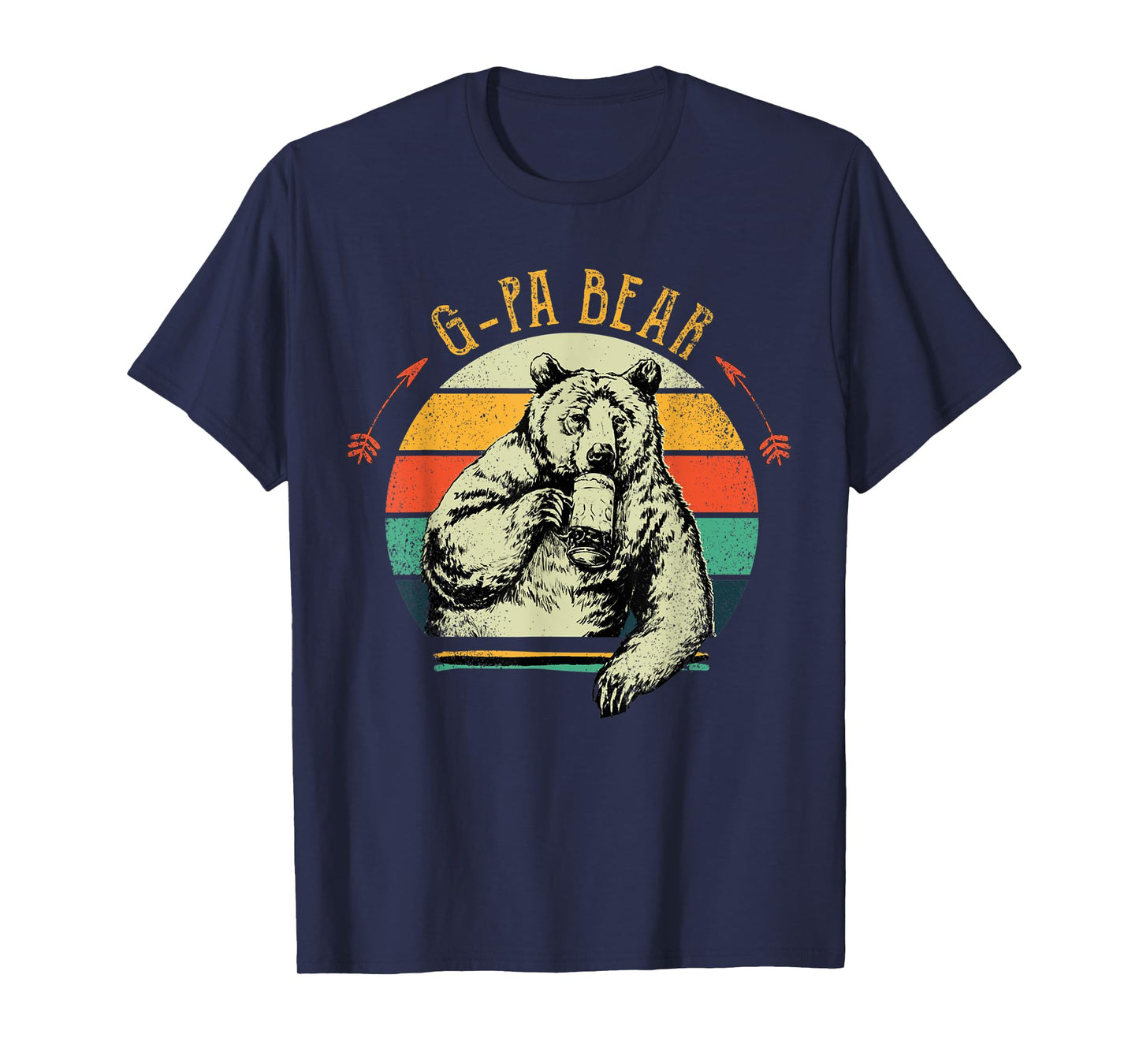 Vintage G-Pa Bear Shirt Funny Fathers Day T-Shirt