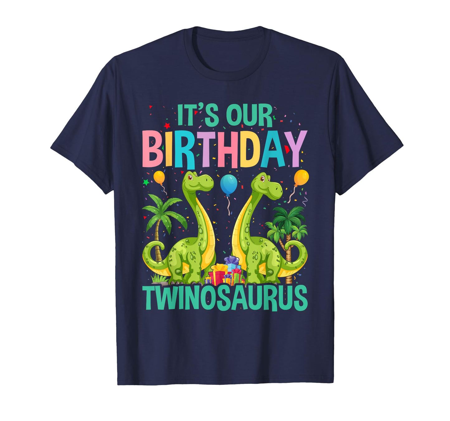 Kids Funny Twin Sisters Birthday Toddler 1st 2nd 3rd 4th 5th T-Shirt