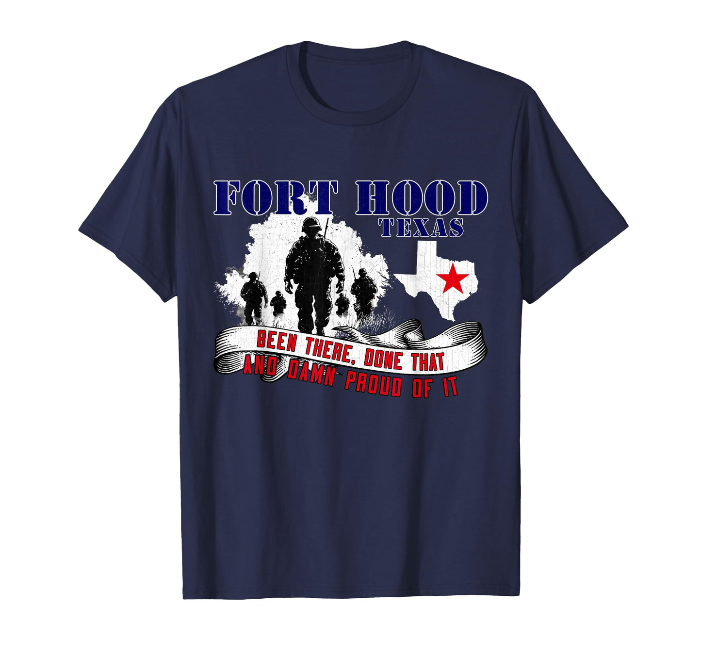 Fort Hood Texas US Military Base Veterans Day T-Shirt