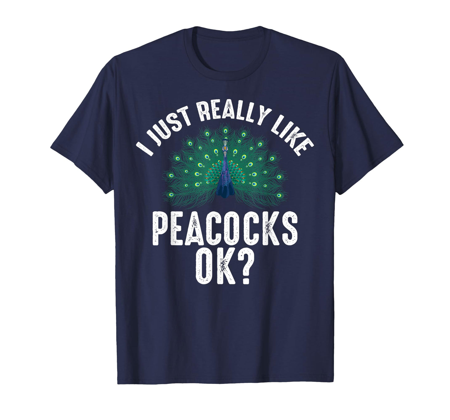 Best Peacock Art For Men Women Peacock Feather Peacock Lover T-Shirt