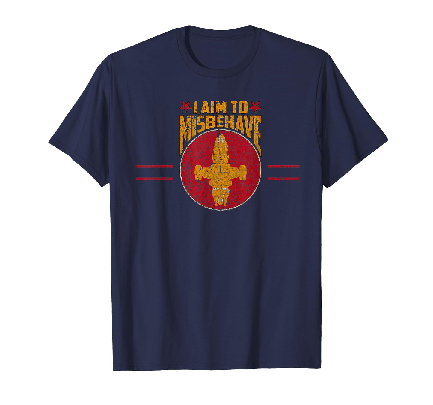 Ship Works I Aim to Misbehave T-Shirt