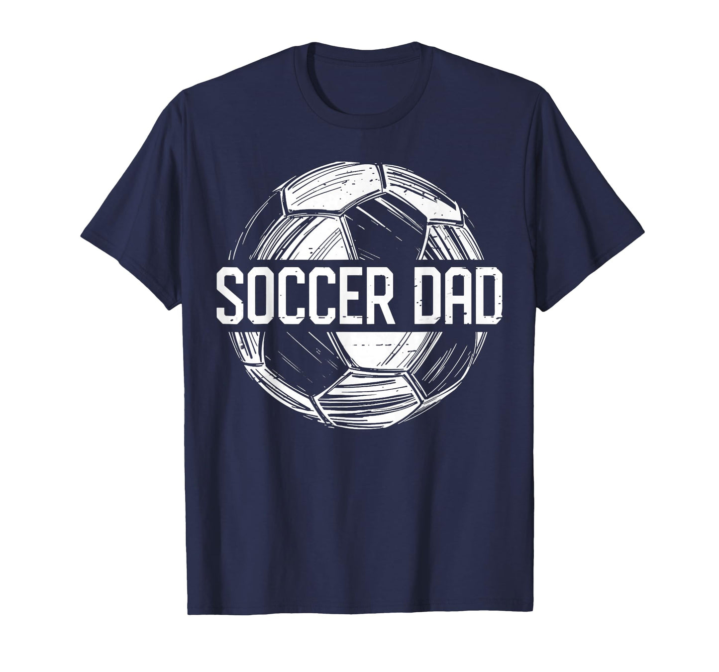Soccer Dad Family Matching Team Player Gift Sport Lover Papa T-Shirt