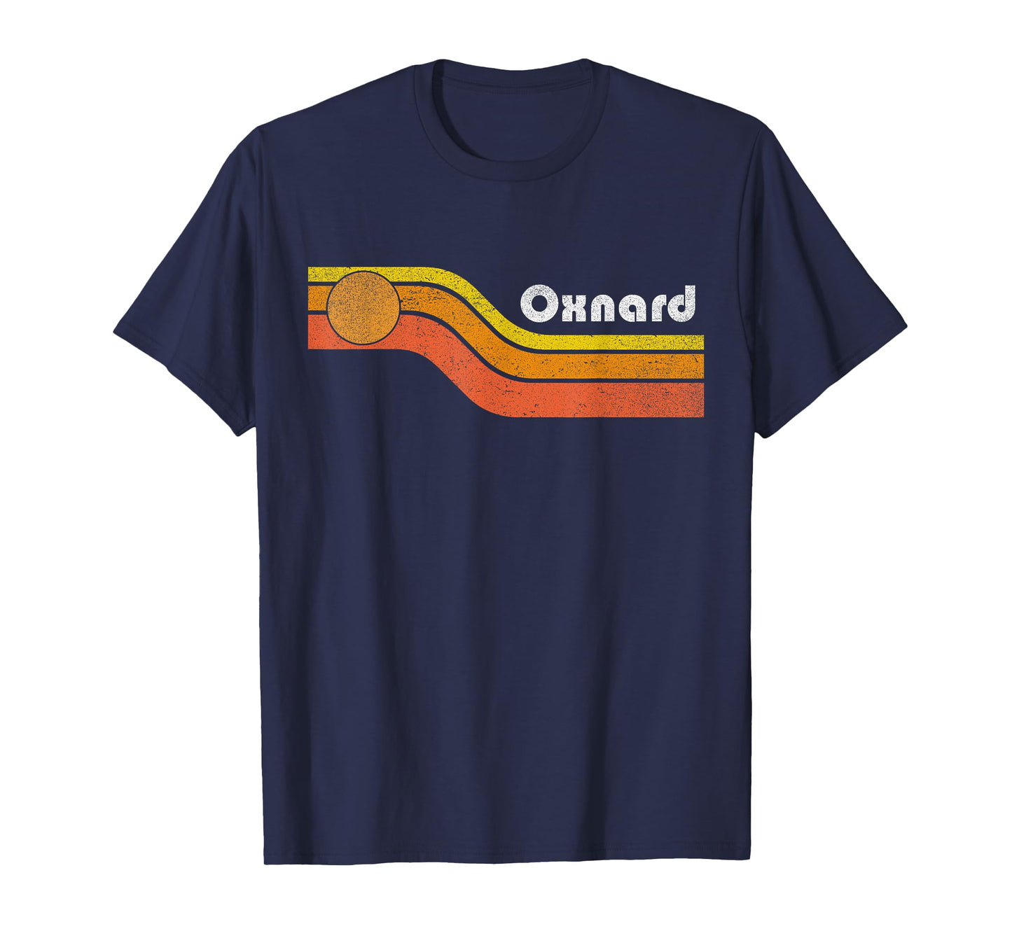 Oxnard - Vintage Men Women 70s 80s Graphic Cool Retro T-Shirt