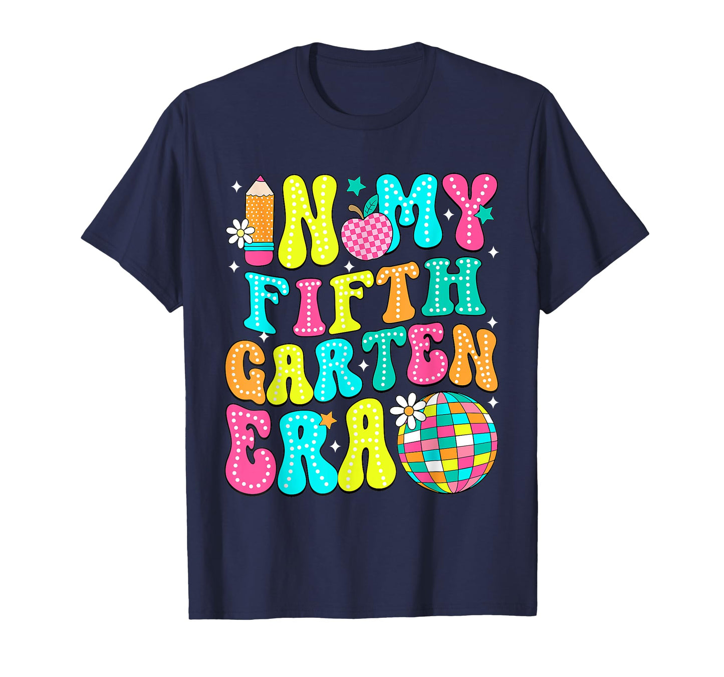 In My Fifth Grade Era 5th Grade Girl Teacher Back To School T-Shirt