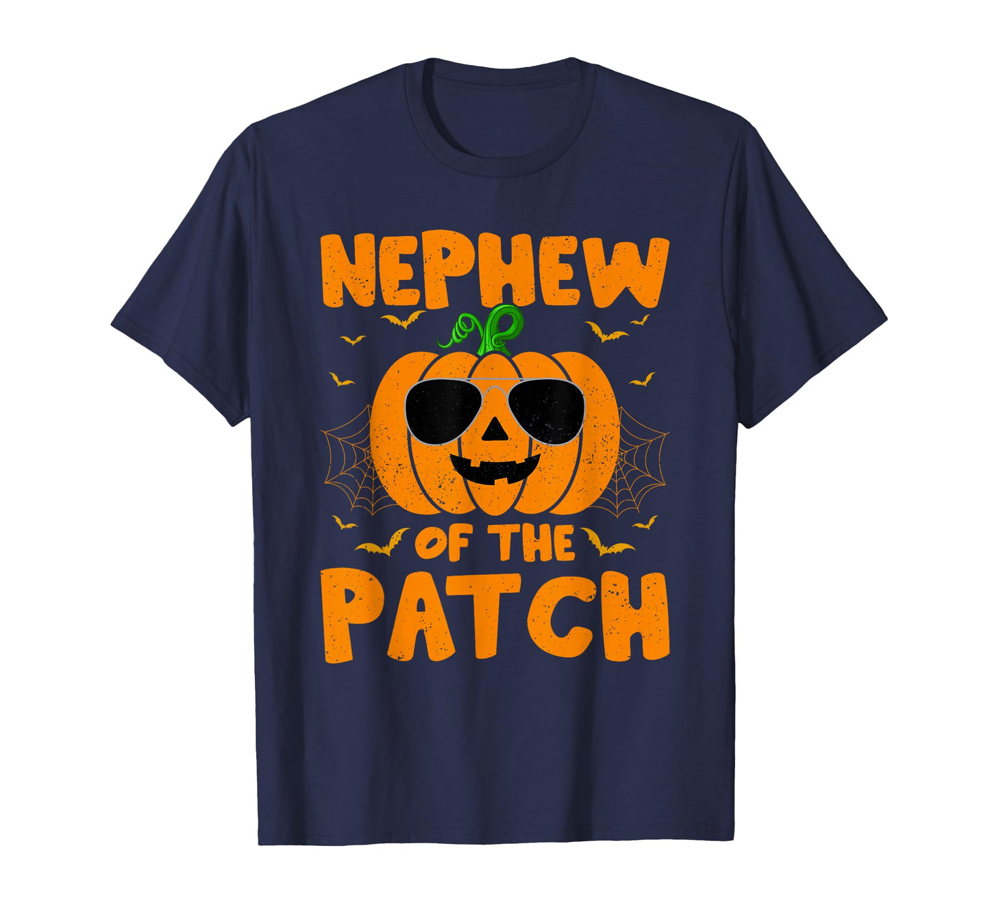 Pumpkin Nephew Of The Patch Family Group Costume Halloween T-Shirt
