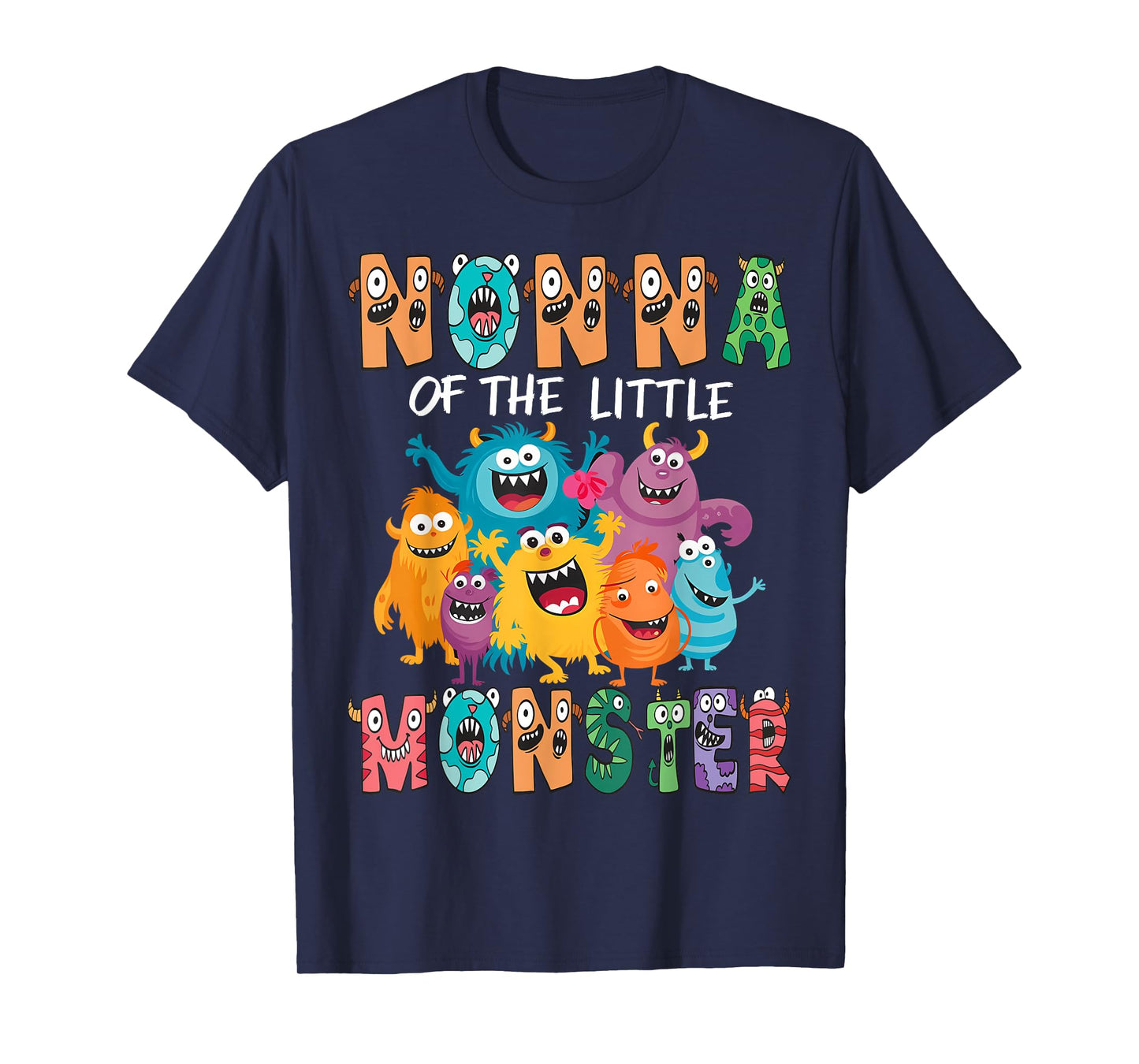 Nonna Of The Little Monster Kids 1St Birthday Party T-Shirt