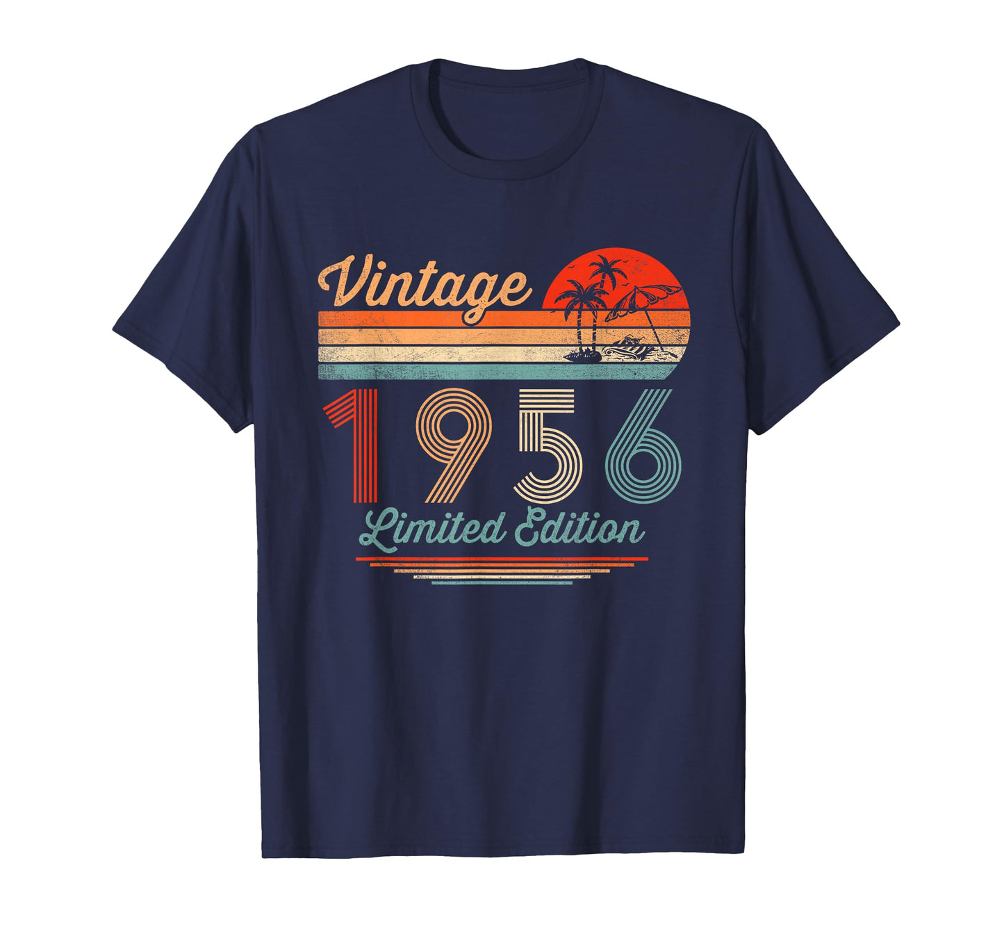 Vintage 1956 Limited Edition 69 Year Old Gifts 69th Birthday T-Shirt