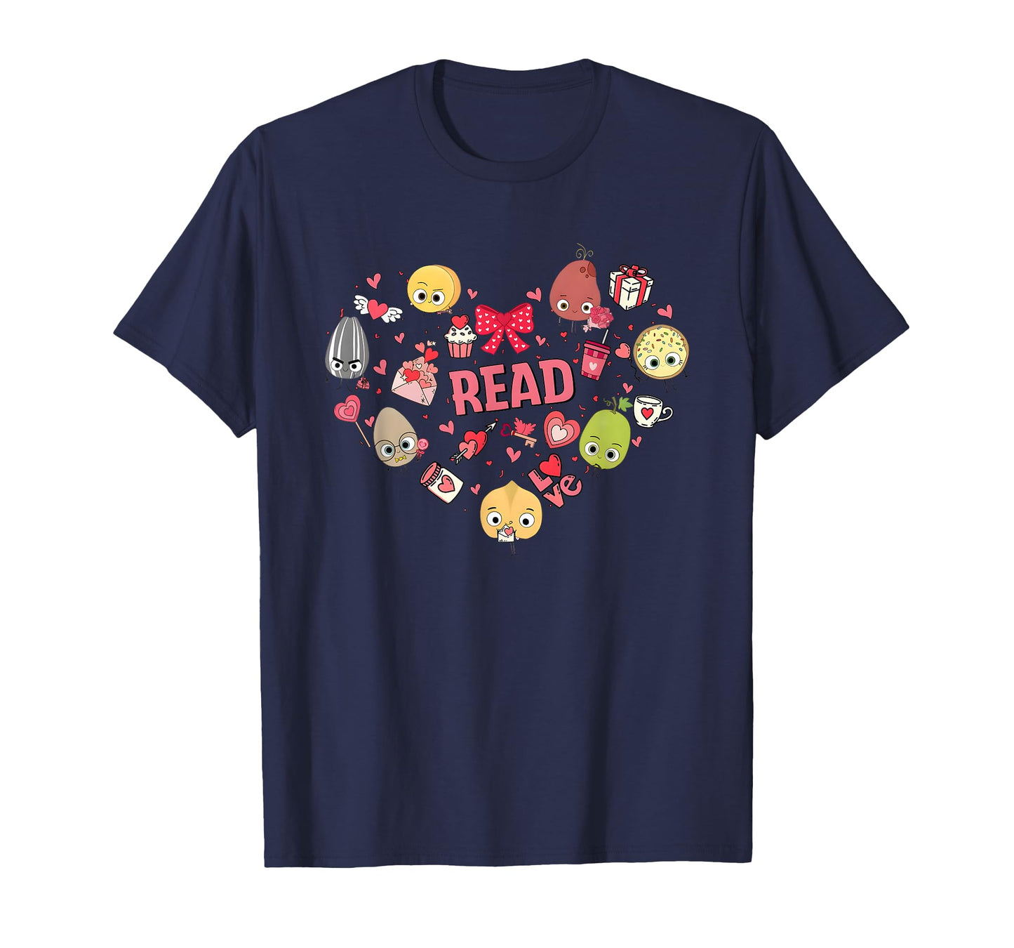 The Bad Seed The Good Bean Valentine Valentines Day Read T-Shirt