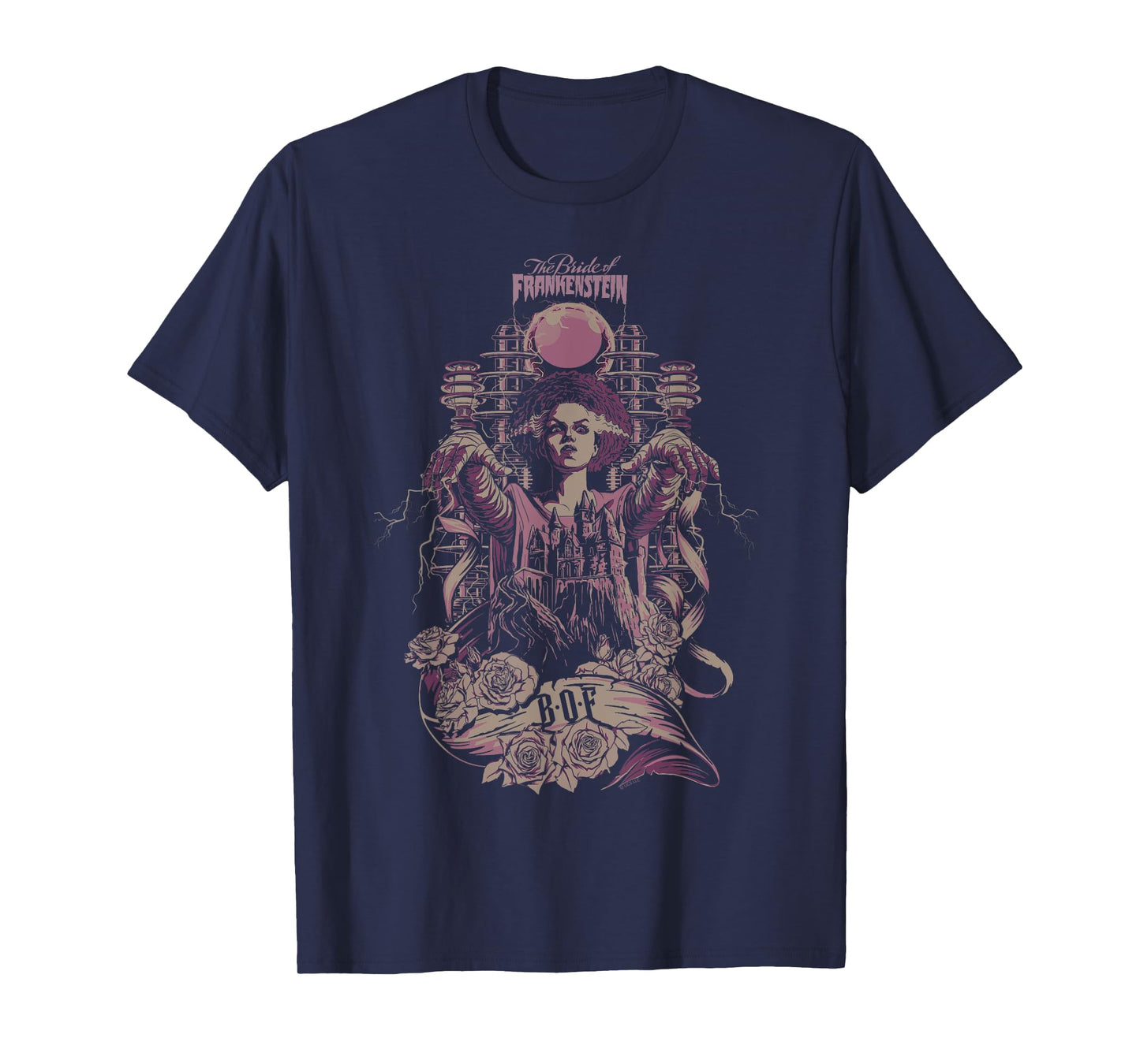 Universal Monsters Bride Of Frankenstein Vintage T-Shirt