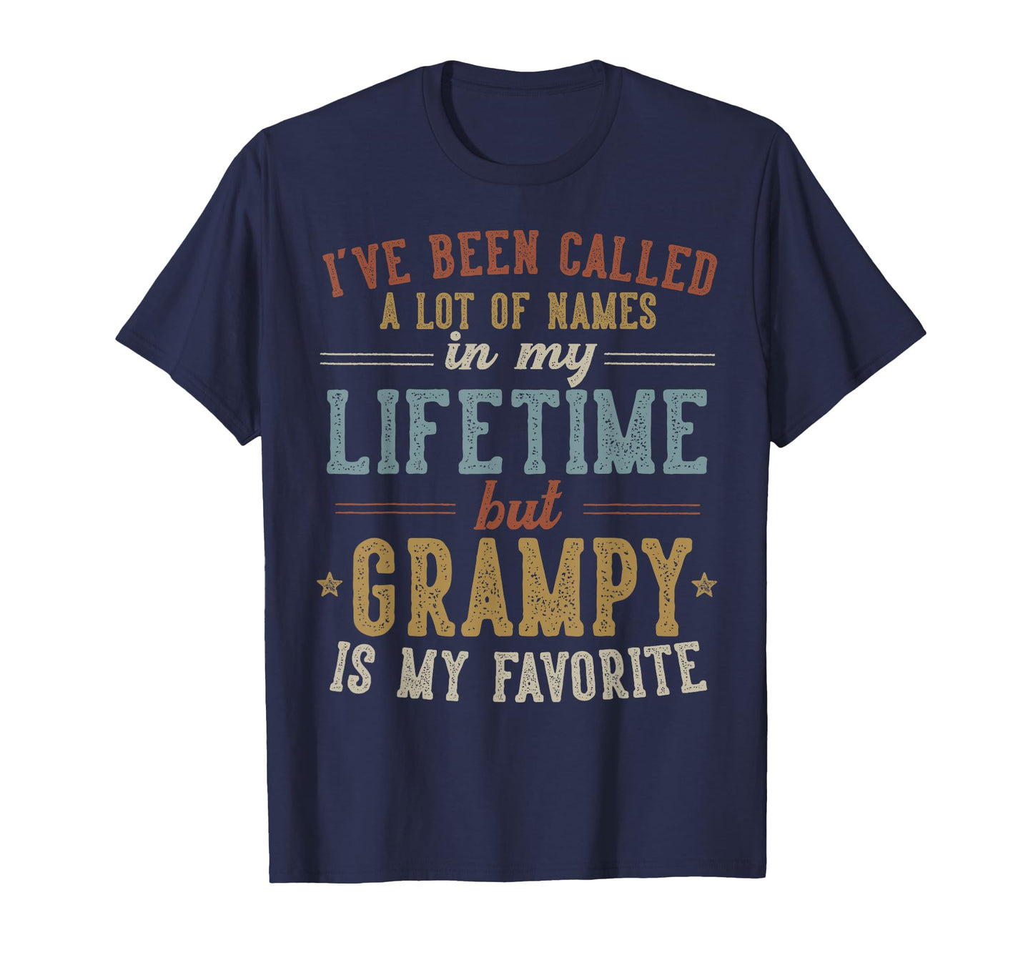 Grampy Is My Favorite Name - Father's Day Grampy T-Shirt