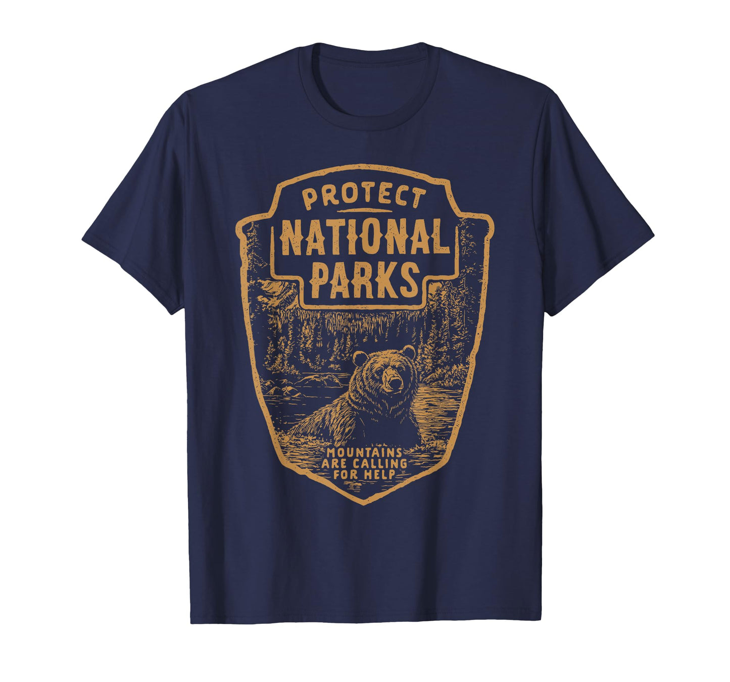 Protect National Parks Bear Resist T-Shirt