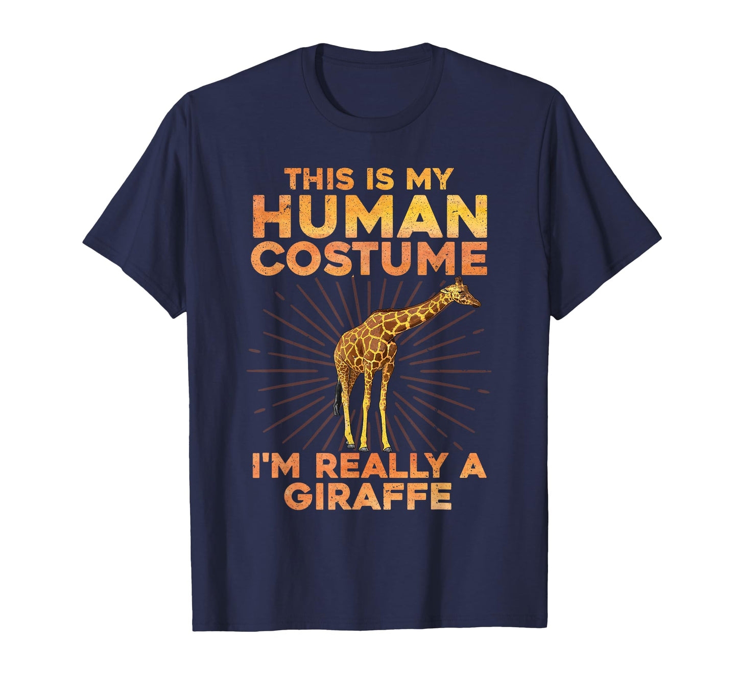 Cool Giraffe Art for Men Women Kids Toddler Giraffe Costume T-Shirt