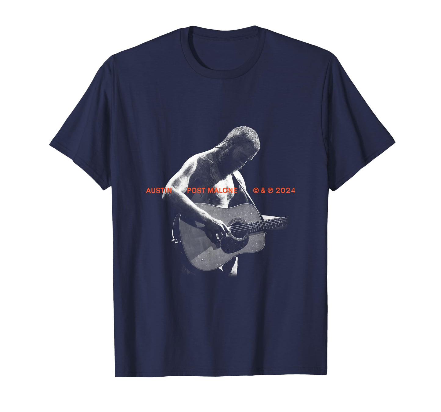 Official Post Malone Austin Photo T-Shirt