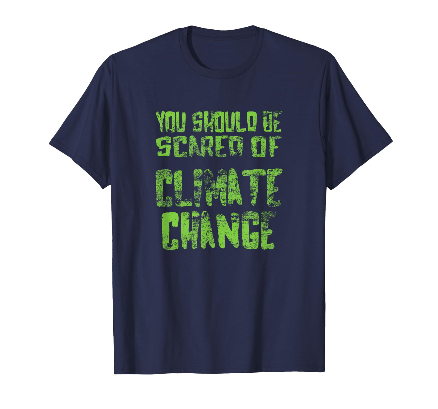 Climate Change Halloween Costume Scary Environment Ecology T-Shirt
