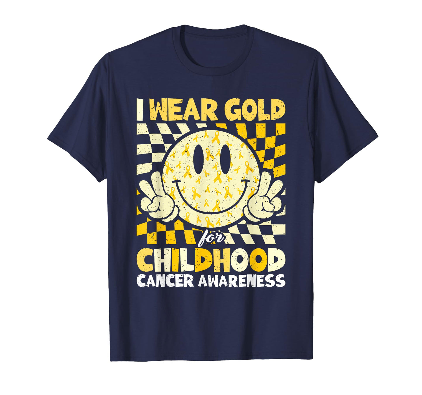 in September I Wear Gold for Childhood Cancer Awareness T-Shirt