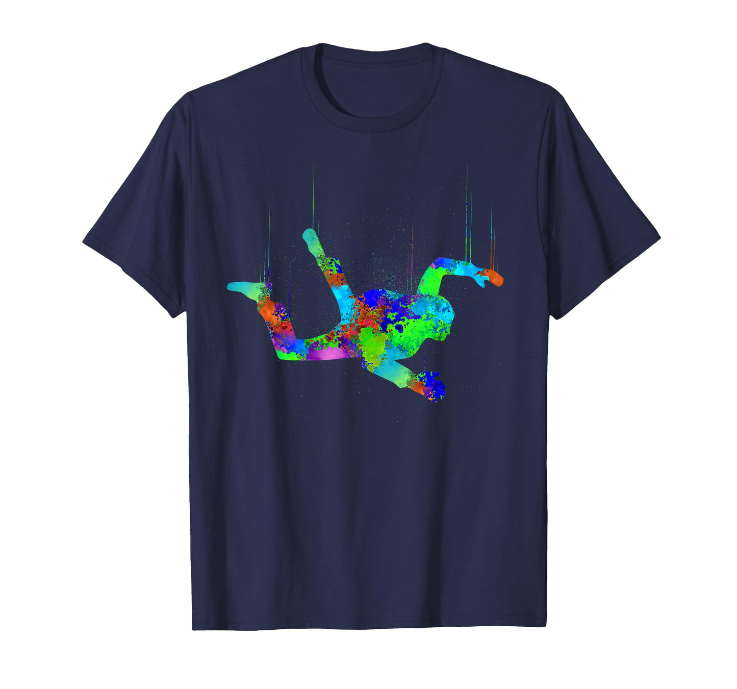 Cool Skydiving Art For Men Women Indoor Skydive Sky Diving T-Shirt