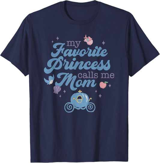Disney Princess Mother's Day My Princess Calls Me Mom T-Shirt