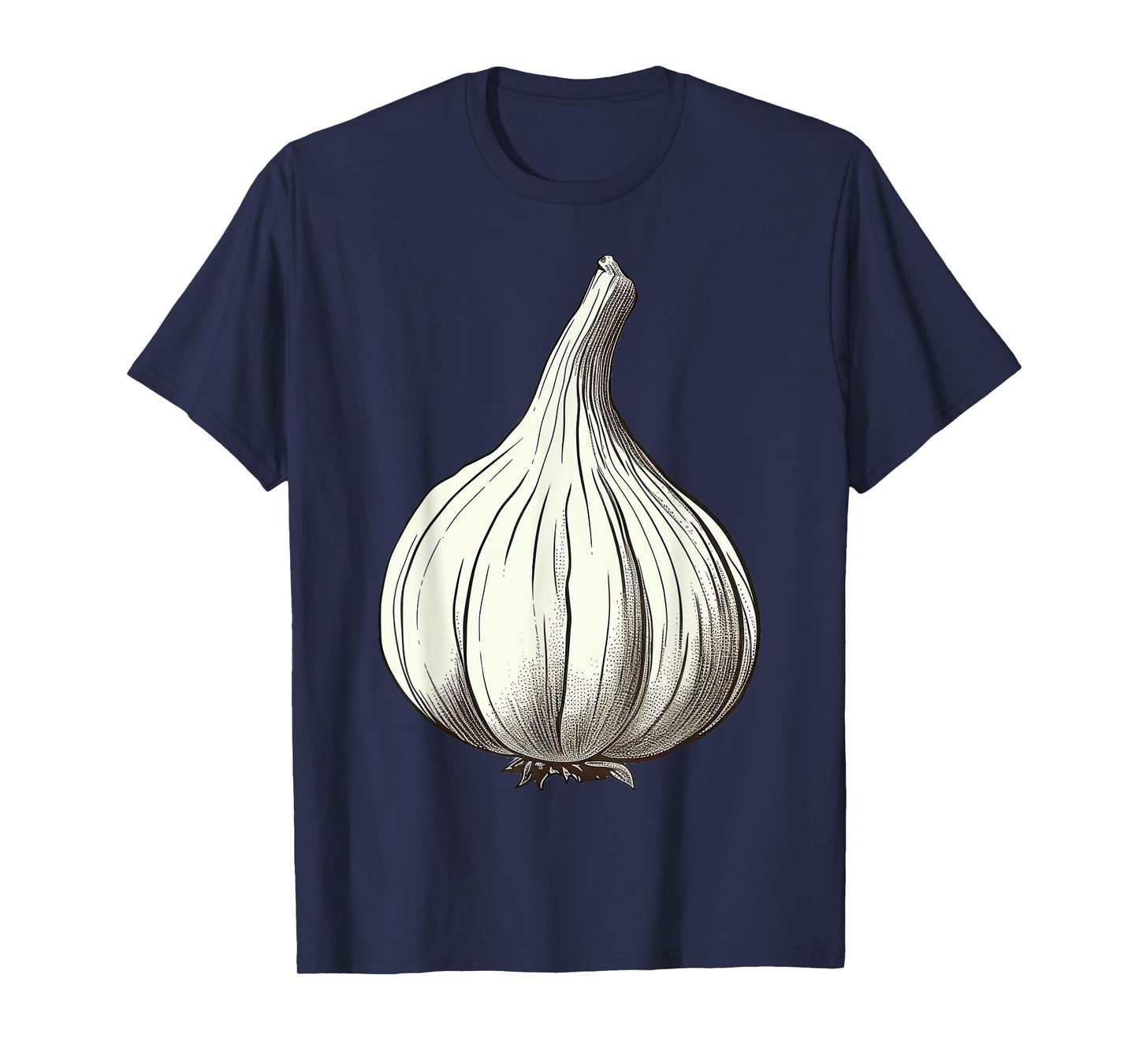 Garlic Lazy Easy Funny Matching Halloween Costume T-Shirt