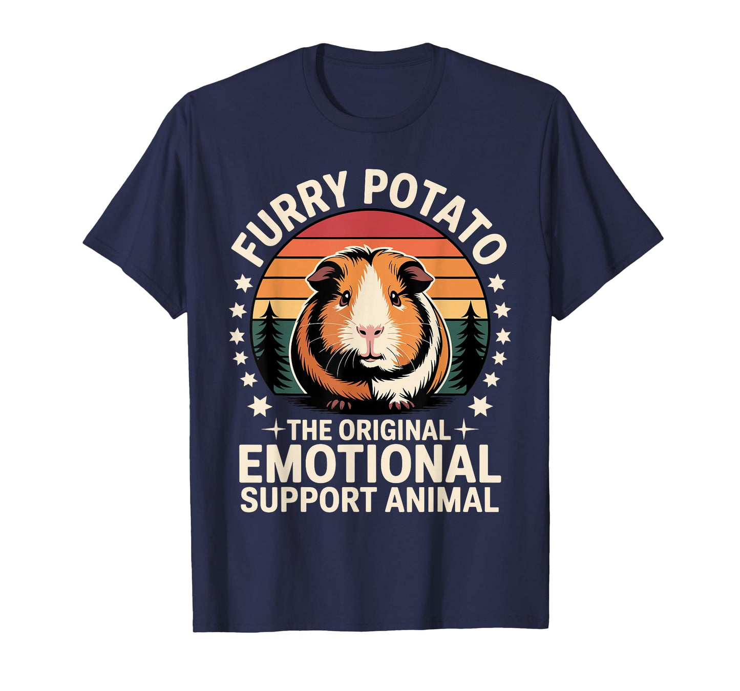 Funny Guinea Pig Art for Men Women Kids Guinea Pig Lovers T-Shirt