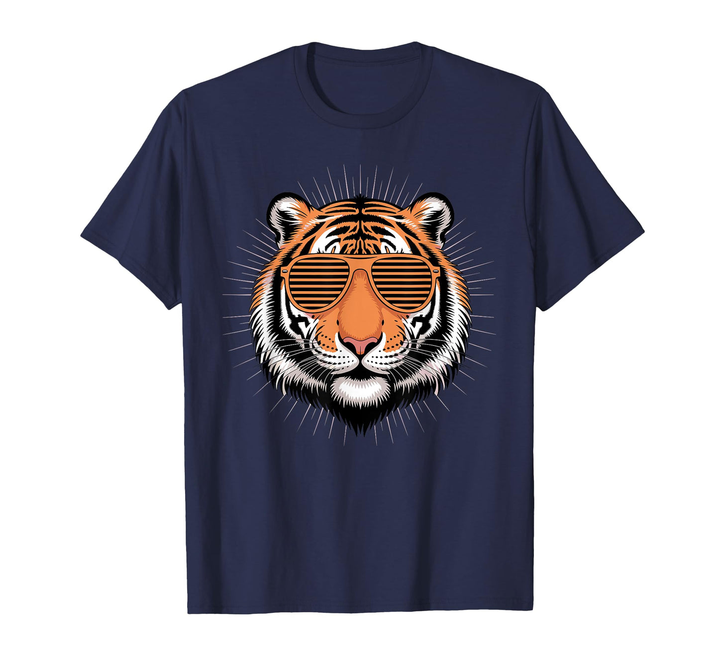 Tiger Costume for Men Women Boys Zoo Tiger Print Tiger Lover T-Shirt