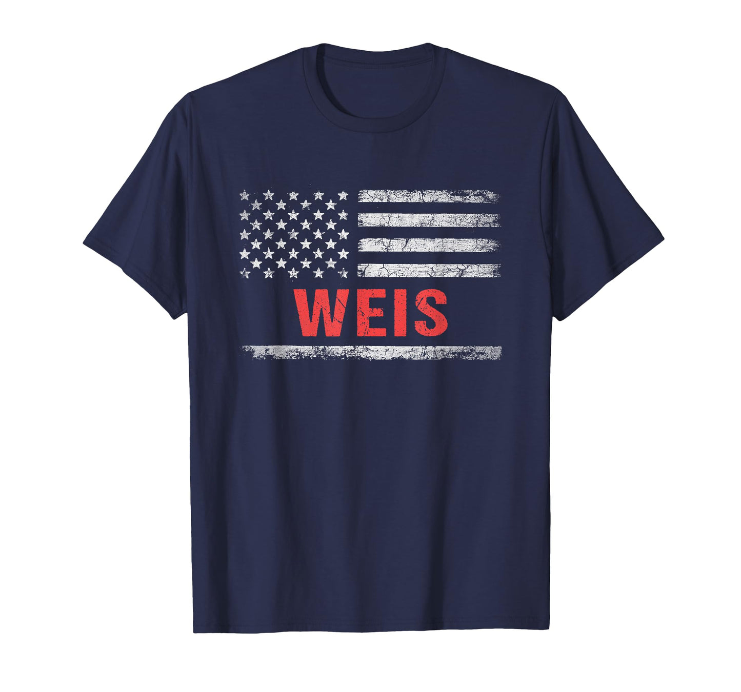 Weis Name American Flag - Weis Last Name T-Shirt