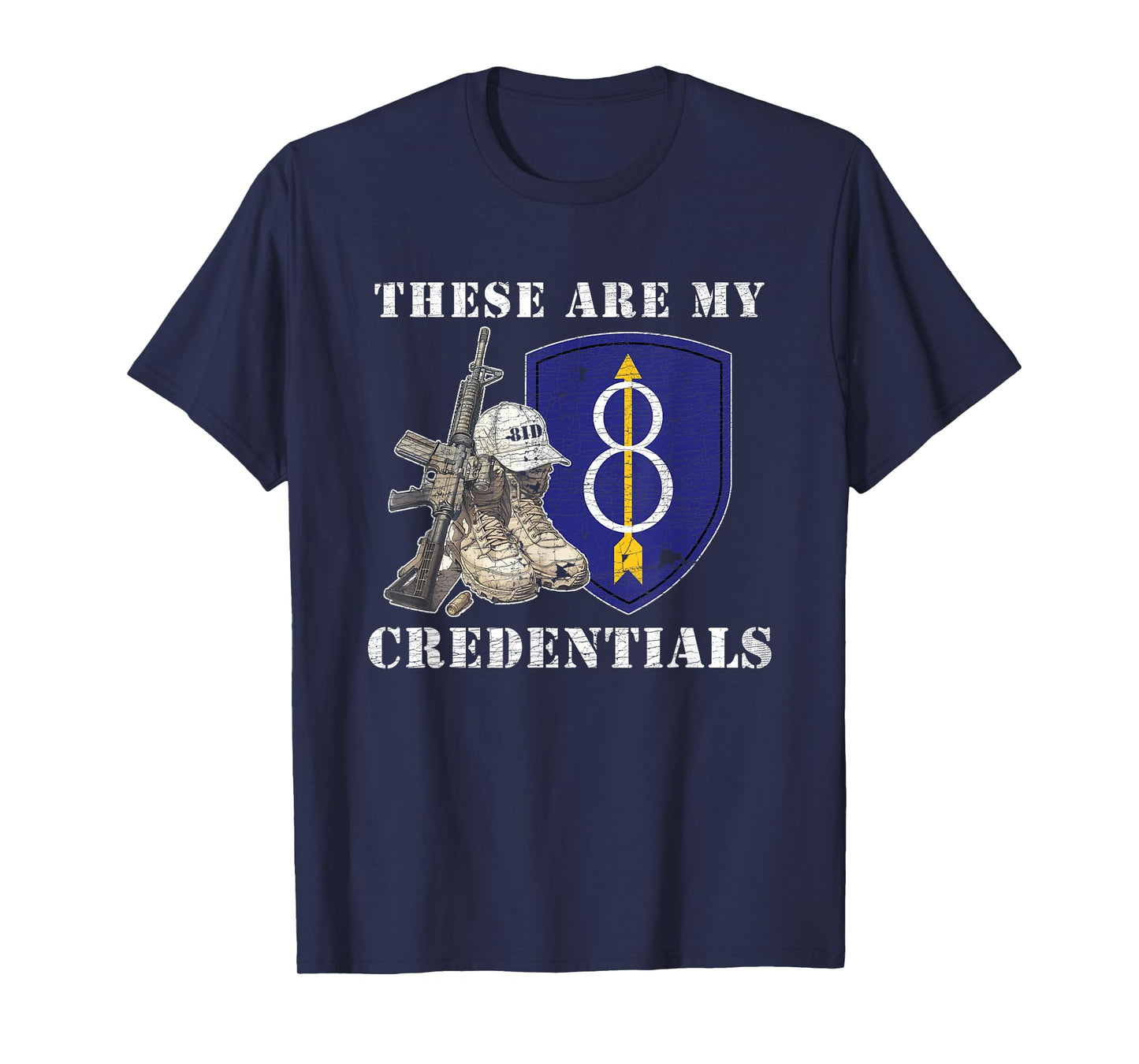 8th Infantry Division 8th ID Golden Arrow Division Gifts T-Shirt