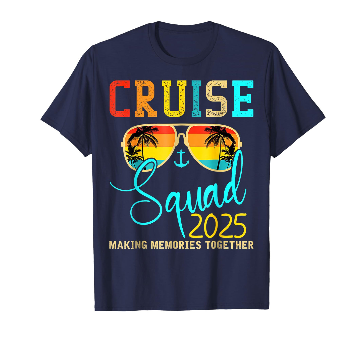 Squad Crew Cruise 2025 Summer Vacation Matching Family Group T-Shirt