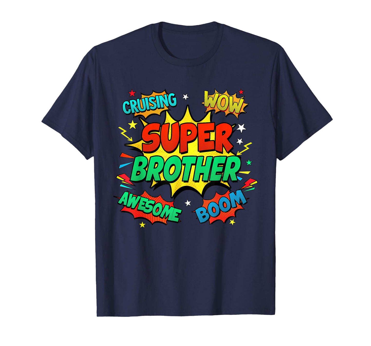 Superhero Brother Costume For Men Comic Book Birthday T-Shirt