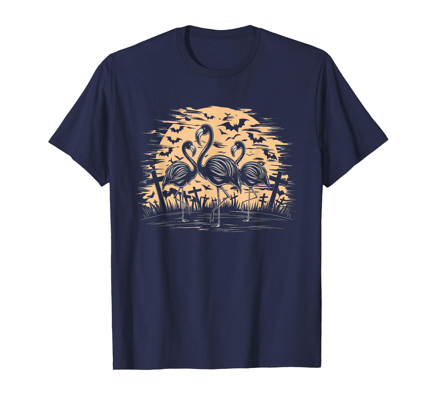 Flamingo Halloween T-Shirt