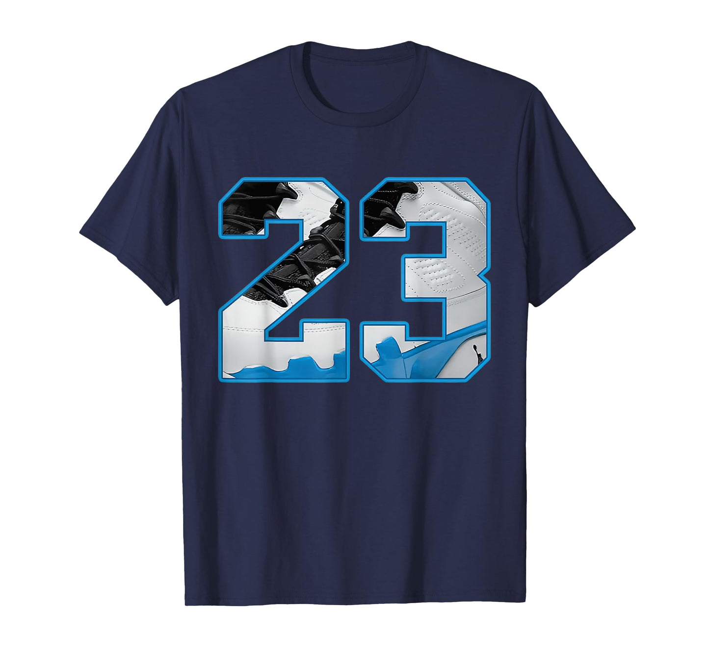 Number 23 Powder Blue 9s Matching Tee For Men Women T-Shirt