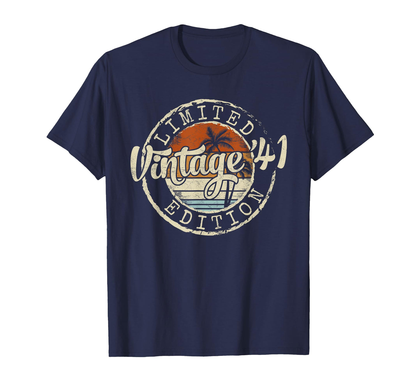 Vintage 1941 84th Birthday Gifts For Men Women 84 Year Old T-Shirt