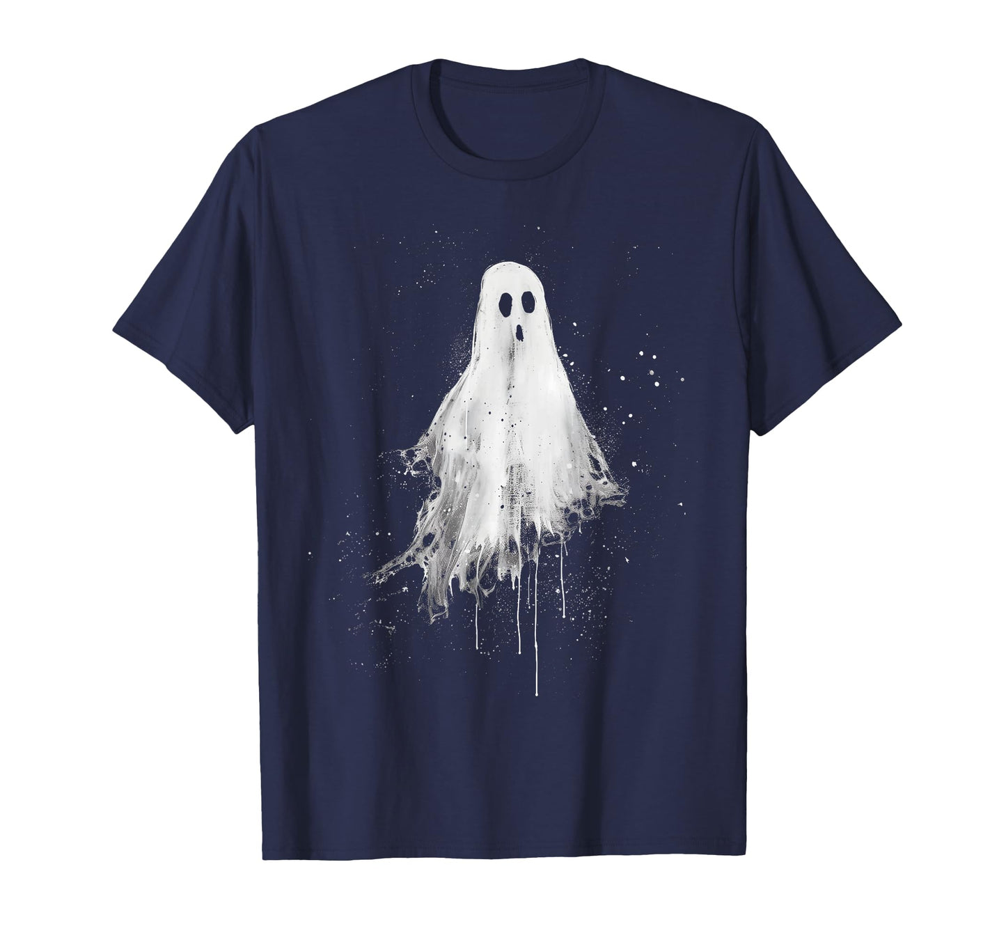 Ghost Horror Spooky Scary Halloween Goth Alt Ghoul Aesthetic T-Shirt