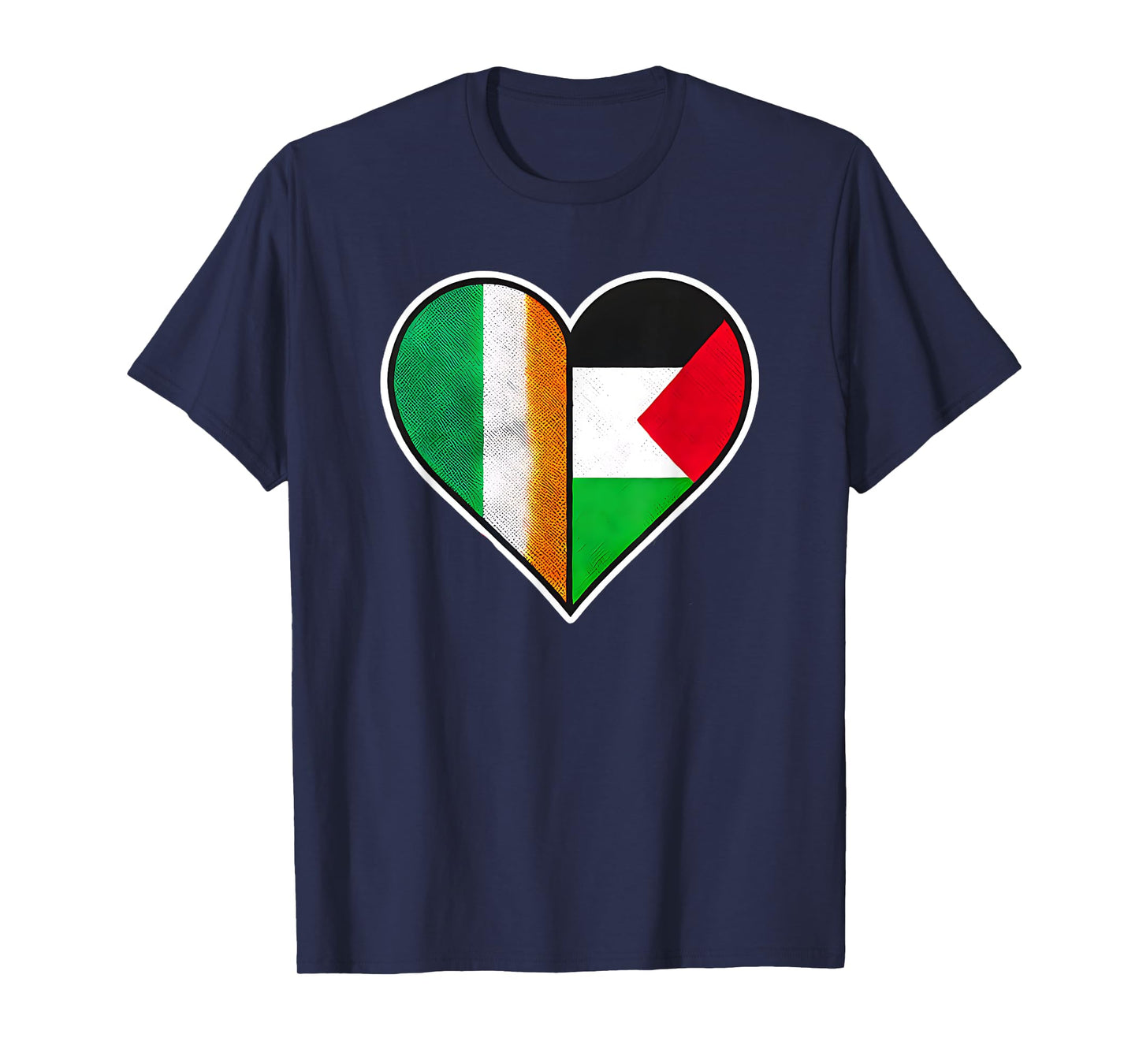 Ireland and Palestine Arab Heritage Solidarity T-Shirt