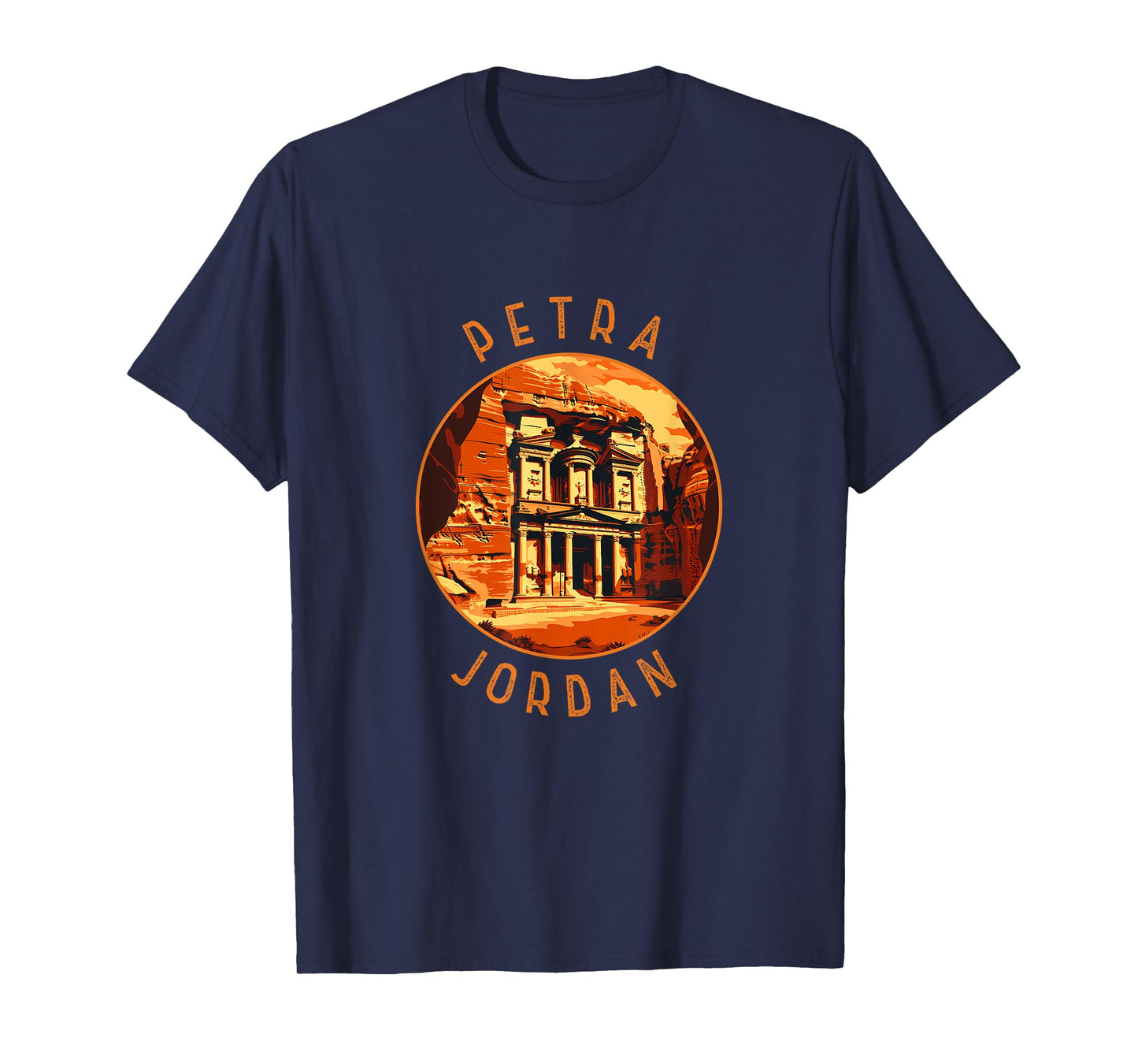 Petra Jordan Retro Distressed Circle T-Shirt